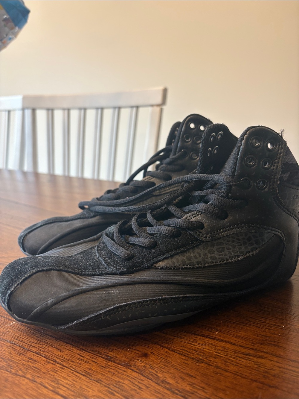 Ryderwear Black High-Top Athletic Shoes